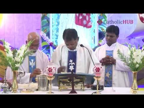Senior Citizens Mass At Shrine Of Our Lady Of Good Health, Vailankanni,Sec-Bad,TG,INDIA 02-09-2014HD
