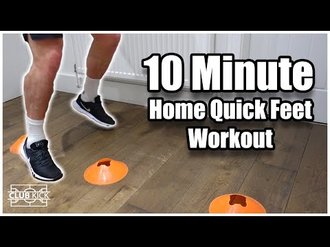 10 Minute Home Quick Feet Workout To Improve Your Foot Speed | Quick Feet Training At Home