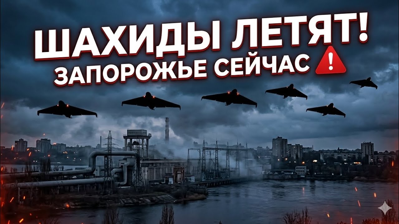 Запорожье ВЗРЫВЫ!!! ВЕЧЕРОМ!!!ПОЖАР 🔥15.05.2025