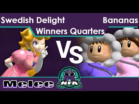 NFA 2 - Swedish Delight (Peach) vs Bananas (ICs) Winners Quarters - Melee