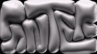 How To Inflate Text With Collision In Blender
