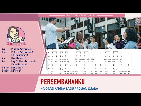 Lagu Persembahan Aransemen Bayu Nerviadi Persembahanku | Buku BBT No. 44