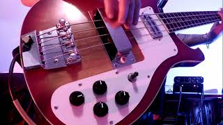 Video thumbnail for Harley Benton RB  414 Rickenbacker Review - Test Drive No Talk - Albert Lemos by ALMUSIC