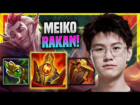 LEARN HOW TO PLAY RAKAN SUPPORT LIKE A PRO! -  EDG Meiko Plays Rakan SUPPORT vs Thresh!