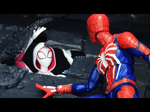 Spider-Man Escapes From Prison Fighting Gwen Stacy | Figure Stop Motion