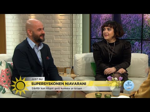 Supersyskonen Niavarani lyckas med allt: Är varandras bästa vänner och största… - Nyhetsmorgon (TV4)