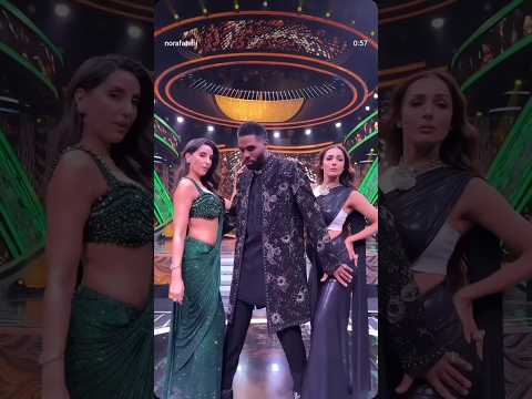 Move like a snake 🐍 Nora Fatehi 😘 & Malaikaarora🤭 with American singer 🎤 Jason #norafatehi #newsong