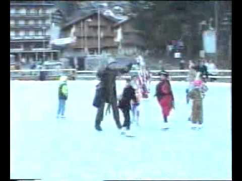 Gindelwald Switzerland Car Park Christmas 1989