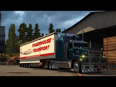 Uncle D Logistics Previews The Mack Titan V8 Super Liner V1.1 Update