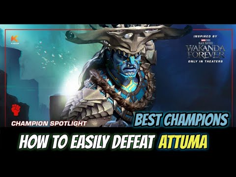 How to Easily Defeat Attuma |Cavalier/Uncollected| - Marvel Contest of Champions