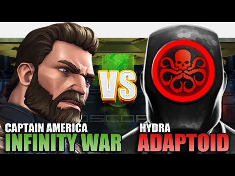 Captain America Infinity War VS Act 6.4.5 Hydra Adaptoid - Marvel Contest Of Champions