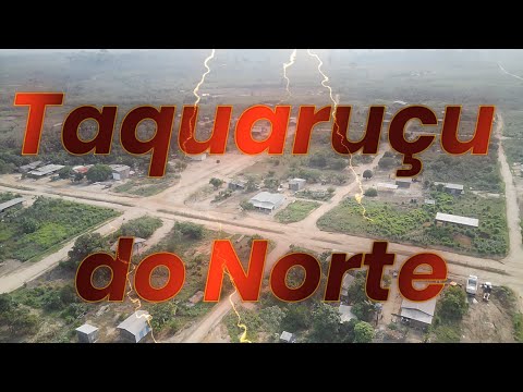 Conheça Taquaruçu do Norte no Mato Grosso! Vista aérea.
