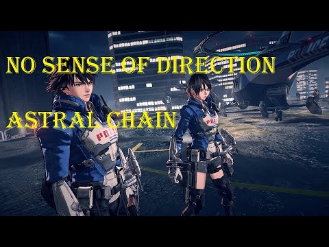 No Sense of Direction Astral Chain Blue Case Zadanie Poboczne