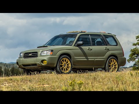 My Subaru Forester 2.5XT - Cobb Stage 2 Turbo, Plastidipped Camo Green, 2004 FXT.