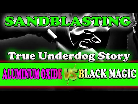 Sandblastings True Underdog Story - Black Magic (Coal Slag) vs Aluminum Oxide - #ChangeTheSpec