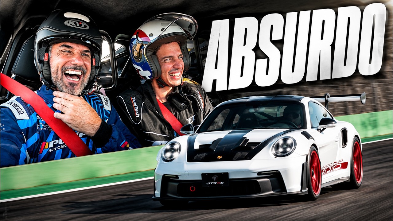 ISSO SIM É UM CARRO DE PISTA! PORSCHE GT3 RS EM INTERLAGOS!