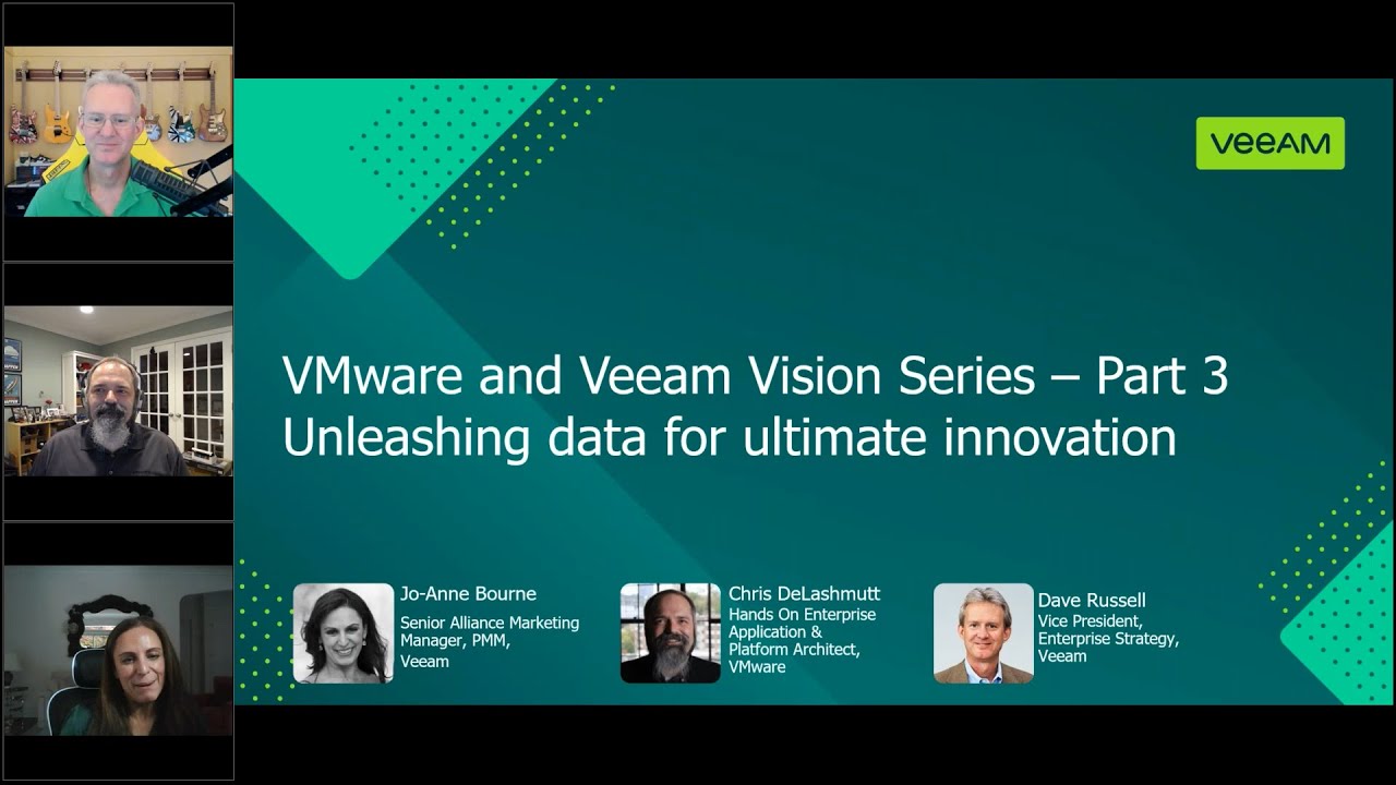 VMware and Veeam Vision Series – Unleashing data for ultimate innovation video