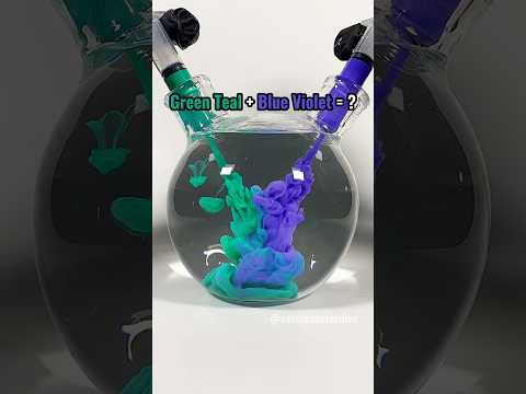 Two secondary colors can create a primary color? 👀 #satisfy #colormixing #paintmixing #colors