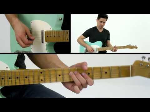 Texas Blues Guitar Lesson - #68 - Rhythm Factory - Corey Congilio