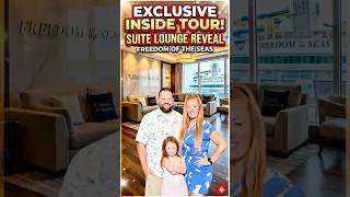Freedom of the Seas: Suite Lounge REVEAL! #cruiselife #freedomoftheseas #suitelife #cruisevlog