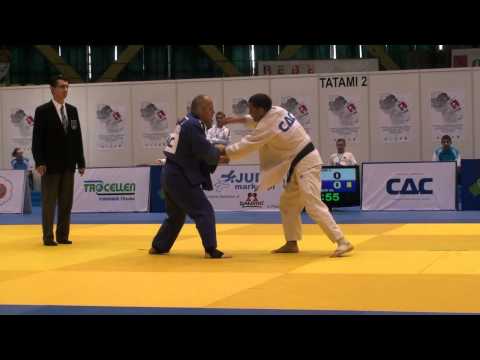 Judo Veterans EM 2012 Opole M4-73kg Glyvuk(RUS) - Praher(AUT)