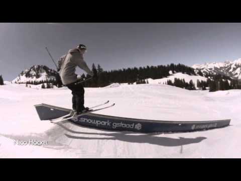 Snowpark Gstaad: Freeski Springin' - 27-03-2013