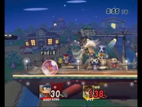 radiX (Diddy Kong) vs. Prince Ramen (Pit)