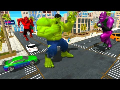 Incredible Monster Hulk City | Super City Hero Crime City Battle - Android Gameplay HD #MonsterHulk