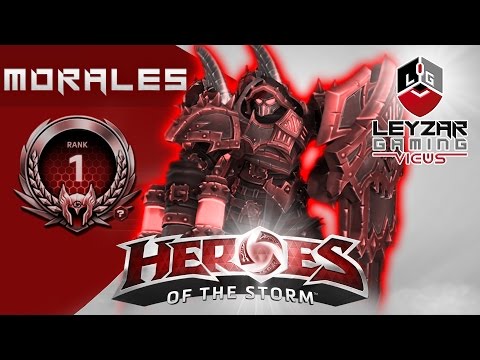 Heroes of the Storm Ranked Gameplay - Lt. Morales, Meta Build (Rank 1)