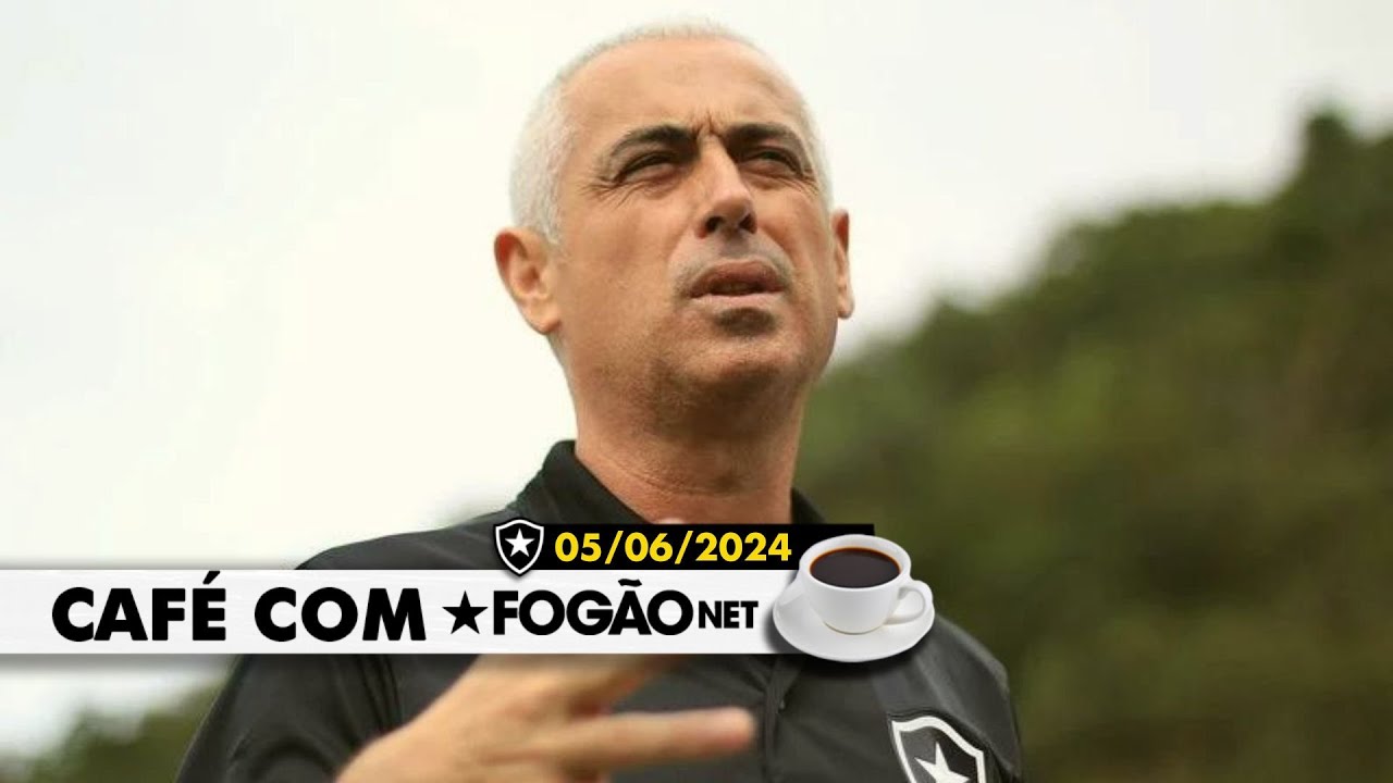 LIVE CAFÉ COM FOGÃONET | Botafogo reformula a base e demite indicado de Luís Castro