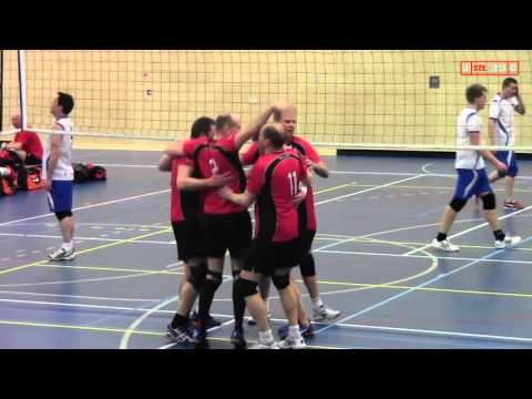 Volleybal Heren 2e kl. G: Steevast H3 - Tsjûkemarders H1 [29-03-2016]
