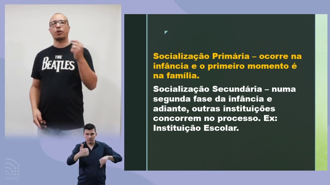 Aula 10 - Sociologia - Interações sociais e vida cotidiana