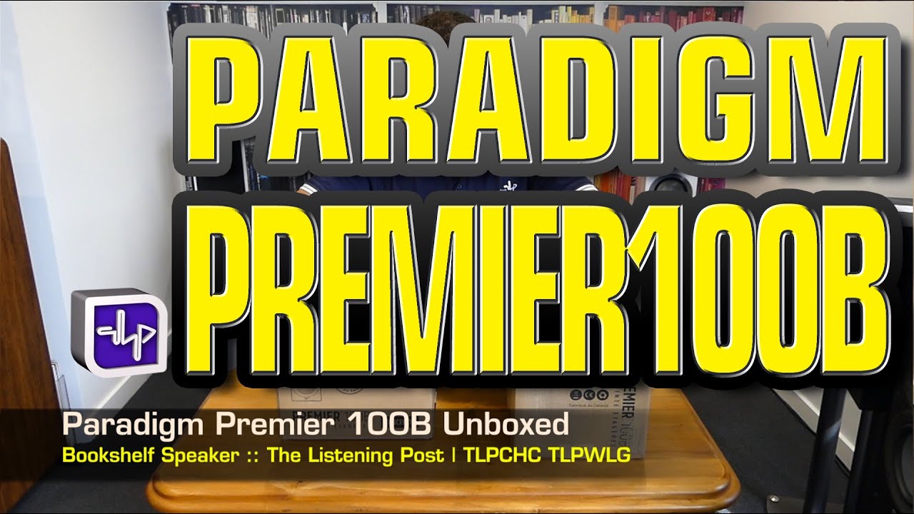video Loa bookshelf Paradigm Premier 100B chính hãng 0