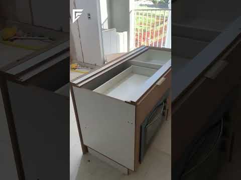 Vídeo de bastidores da instalação Finition