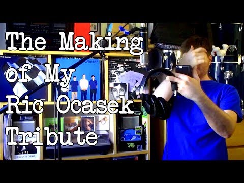 14 quality minutes from the making of my Ric Ocasek tribute.