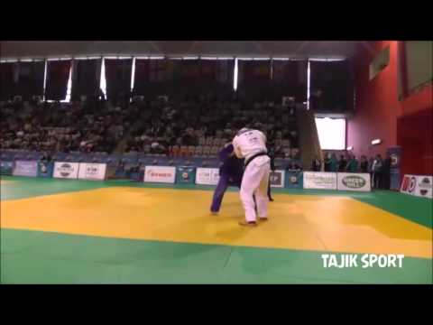 JUDO EJU OPEN PRAGUE 2014 90 USTOPIRIYON Komronshoh (TJK) TOTH Krisztian (HUN)