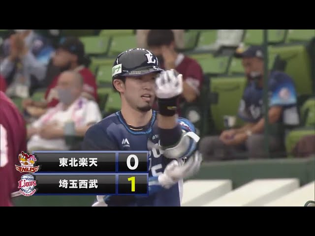 【1回裏】 ライオンズ・外崎 初回のチャンスを逃さず先制タイムリーヒットを放つ!! 2020/9/27 L-E