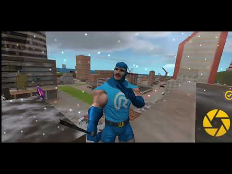 Rope Hero Vice Town (Transformer Robot Ball Dual Police Car) The Kick Fight  - HD - Android Gameplay