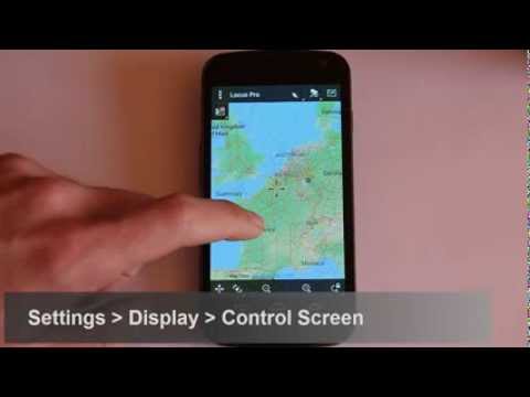Locus Map Gesture Control: Turning Your Display On/Off with Ease