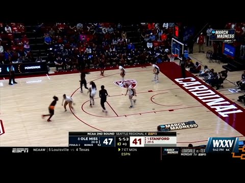 Ole Miss Lady Rebels shock the world with upset over Stanford