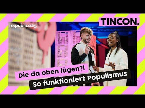 Video Thumbnail: Der Populismus Check: So erkennst du politische Manipulation im Netz | TINCON 2025