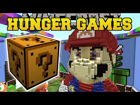 Minecraft: SUPER MARIO HUNGER GAMES - Lucky Block Mod - Modded Mini-Game