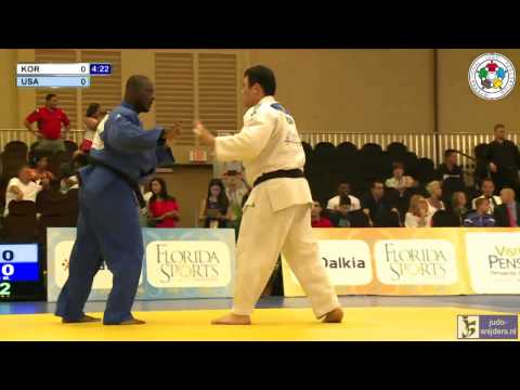 Judo 2013 Grand Prix Miami: Kim (KOR) - Fletcher (USA) [+100kg]