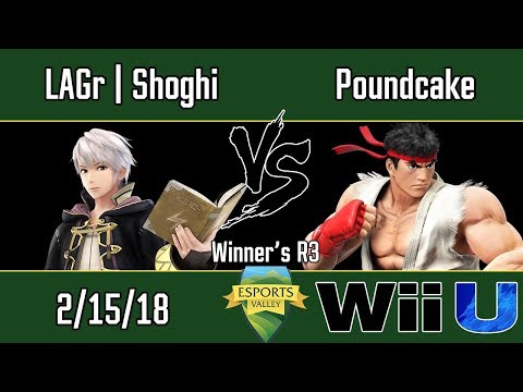 ESV Smash 4 Weekly #2 - LAGr | Shoghi (Robin) vs Poundcake (Ryu) - WR3