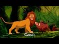 The Lion King Hakuna Matata One Line Multilanguage 51 Versions Adult Simba S Part
