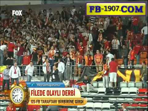 Fenerbahçe Grundig 3-0 Galatasaray - Çıkan Olaylar!