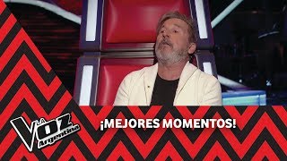 Montaner le regala a Tini Stoessel un tema: &quot;Castillo azul&quot; - La Voz Argentina 2018