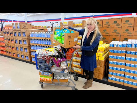 Shop with Me at America's Cheapest Grocery Stores | I Bought 72 Pounds of Butter!!