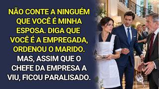 “Diga que você é a empregada”, ordenou o marido. Mas, ao vê-la, o diretor ficou paralisado…