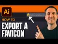 How To Export A Favicon Adobe Illustrator